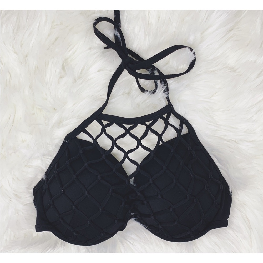 Knit (Crisscross) Detail Swimsuit TOP
